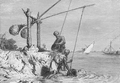 Shadouf by Karl Girardet